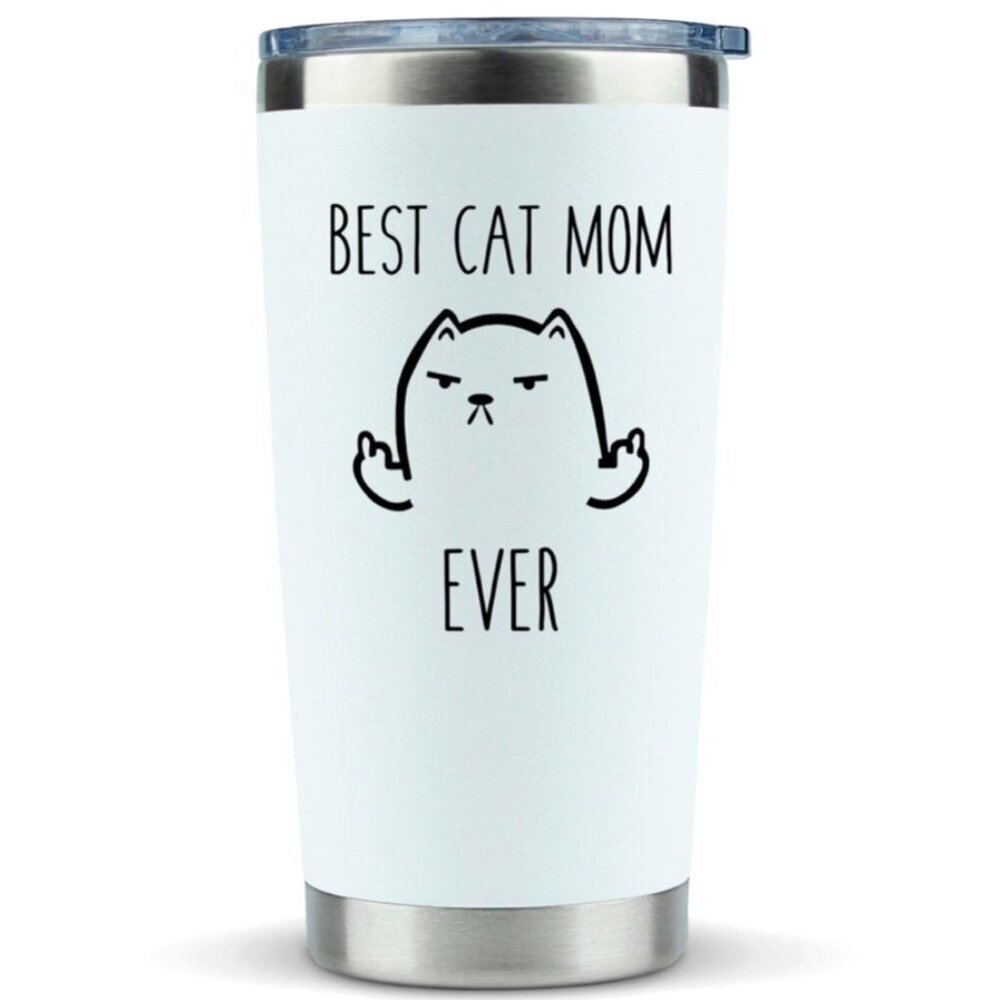 Cat Mom Travelers Coffee Mug 20oz Klubi Mug